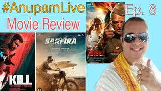 Anupam Tripathi Finance is live anupamlive Episode 8 Review of kill sarfira indian2 movies 🎥🍿 [upl. by Doy]