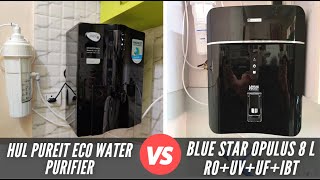 HUL Pureit Eco ROUVMF Water Purifier VS Blue Star Opulus 8L ROUVUFIBT Water Purifier comparison [upl. by Rubetta]