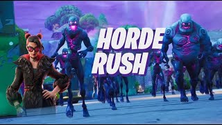 Fortnite horde rush [upl. by Ardnasyl]