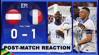 AN OWNGOAL DECIDES FRANCE FATE TONIGHT  Austria vs France UEFA Euro 2024 PostMatch Reaction [upl. by Inalawi670]