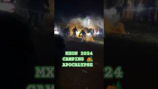 APOCALYPSE AT MXON 2024 camping field youtubeshorts apocalypse moto motocross mxon crazy fun [upl. by Samanthia]