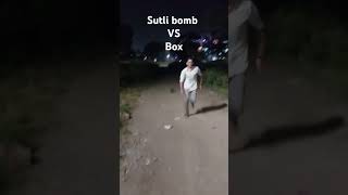 Atom Bomb VS Box diwalispecial diwali2024 sutlibomb atombomb [upl. by Naraj46]