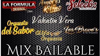 Mix LA FORMULA ORIGINAL LOS SELECTOS AMORES DEL RITMO ORQUESTAS DEL ECUADOR 🇪🇨 [upl. by Adnawuj]