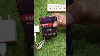 Charger device Lithium battery charger device 6 volt battery shortvideo 🔋🔋🔋 battery experiment [upl. by Ainer427]