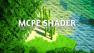 TOP 1 SHADER MCPE 121 amp 12130  COMPLAMENTRY SHADER  SUPPORT RENDER DRAGON amp REALISTIC SHADER [upl. by Nael]