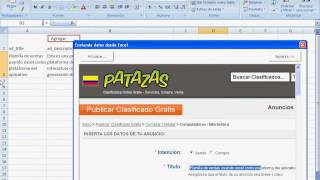 llenar formulario web desde excel es posible con unas macros vba [upl. by Libb174]