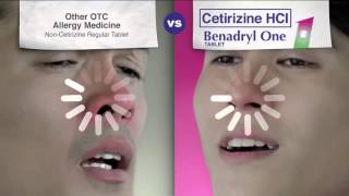 Benadryl One Fast Allergy Relief TVC [upl. by Shellie279]