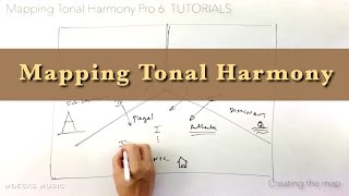 Mapping Tonal Harmony A map that reveals how harmony works Tutorial 2 [upl. by Edrahs]