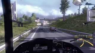 Euro Truck Simulator 2 Bus Carlisle to Newcastle  ETS2  OBLiViON [upl. by Leirum]