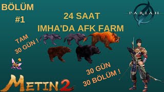 24 Saat imha AFK Farmı ne bırakır  30 Gün 30 Video Wayne Farm serisi Metin2 TR Marmara Pariah 1 [upl. by Kneeland]