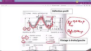 cours sur le filetage et le taraudage partie 2 [upl. by Anor395]