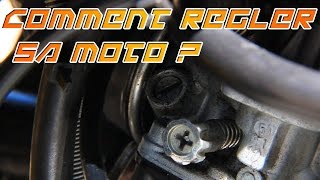 Tuto 13 Comment faire son réglage carburateur sur 50cc HD [upl. by Akehsal192]