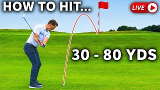 The EASIEST Pitching Technique Youve Ever Seen  Live Golf Lesson [upl. by Australia]