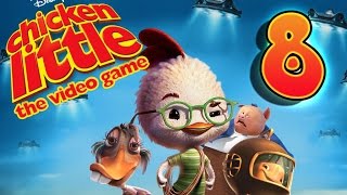 Disneys Chicken Little Walkthrough Part 8 PS2 XBOX PC Gamecube [upl. by Aticnemrac]