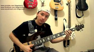 Slap Bass Groove nº 06 AULA [upl. by Tal566]