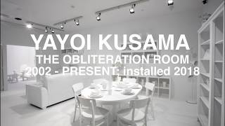 Yayoi Kusamas The Obliteration Room [upl. by Ettelrats818]