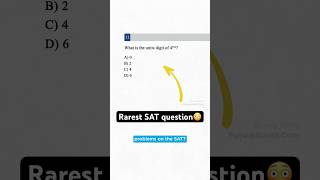 Rarest question on the SAT maybe… digitalsat [upl. by Keller]