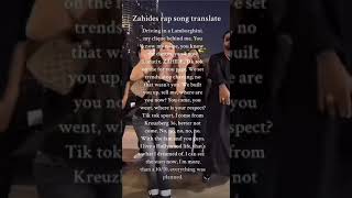 Zahide is not Zahiding 😭 zahide foryou fyp tiktok song rap [upl. by Bascio747]