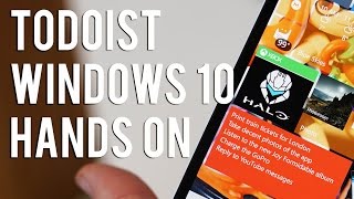 Handson with Todoist for Windows 10 [upl. by Reiko220]