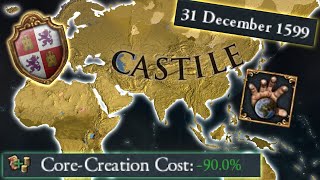 Castile PRE 1600 WORLD CONQUEST Attempt EU4 137 [upl. by Craw473]