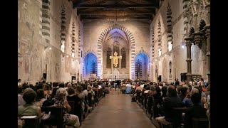 Coro Giovanile Italiano sings quotÆtheriumquot itinerarium Dantis in Deum in Arezzo [upl. by Htebasil308]