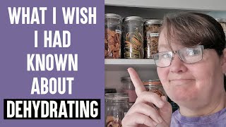 7 BEGINNER TIPS FOR FOOD DEHYDRATING  What I Wish I Knew Before I Started Dehydrating [upl. by Palla]