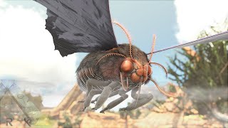 CREATING A GLOWING BIOLUMINESCENT MOTH ENCOLSURE  TAMING EVERY CREATURE  ARK SURVIVAL EVOLVED EP58 [upl. by Mendive]