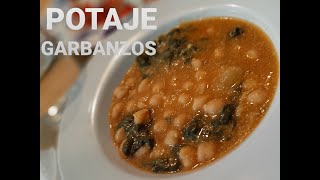 POTAJE de GARBANZOSTHERMOMIX con ThermoMaquinita [upl. by Witte]