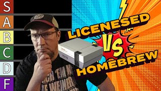 Retro Gaming Battle Homebrew vs Licensed [upl. by Aehta832]