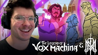 REACTION  The Legend of Vox Machina S3 amp Mighty Nein  Animation First Look  SDCC 2024 Clips [upl. by Einor93]