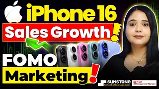 🤔 iPhone 16’s RecordBreaking Sales 💵Scarcity Effect Explained Day 22 managementgyaan sunstone [upl. by Stacee]