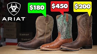 Are Ariat real cowboy boots Ariat Gallup Rambler Hybrid Rancher [upl. by Brandy]