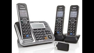 Panasonic DECT 6 PLUS Link2Cell Cordless Phone 3pk [upl. by Estel390]