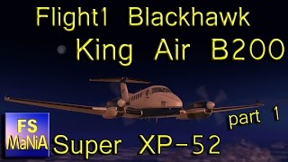 Flight1 KING AIR B200 part 1 of 4 [upl. by Pinto]