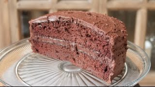 THE BEST CHOCOLATE CAKE VEGAN [upl. by Ynohtnad836]