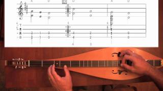 Getting Started With The Mountain Dulcimer Part 3 [upl. by Rednijar67]