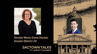 Interview with Senator Maria Elena Durazo [upl. by Weaks]