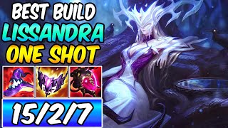 ONESHOT LISSANDRA IS SO FUN  Best Build amp Runes  League of Legends [upl. by Toiboid]