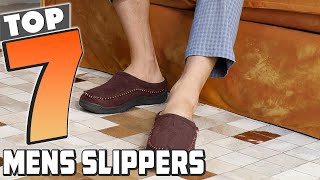 Cozy and Stylish 7 Best Mens Slippers for Men [upl. by Maroney]