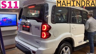 Mahindra Scorpio S11 review 2021  Mahindra Scorpio S11 review in Hindi  Mahindra Scorpio top model [upl. by Atirabrab]