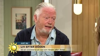 Få svenskar tror på ett liv efter döden  Nyhetsmorgon TV4 [upl. by Eydie662]