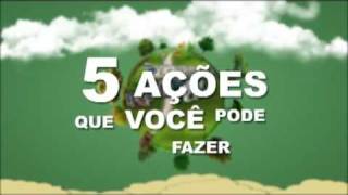 5 ações que você pode fazer  Educação Ambiental [upl. by Acinok]