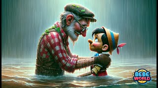 Pinocchio and Geppetto Song For Kids pinocchio [upl. by Diraf]