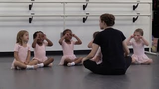 School of Nashville Ballet Childrens Division Classes Ages 27 [upl. by Nylahsoj]