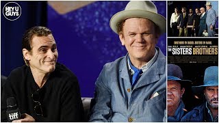 Joaquin Phoenix amp John C Reilly on making The Sisters Brothers  TIFF Press Conference [upl. by Nue528]