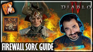 KRIPPS FIREWALL SORC BUILD GUIDE  Diablo 4 [upl. by Hairabez]