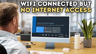 How To Fix WiFi Connected But No Internet Access On Windows 1011 [upl. by Lau]