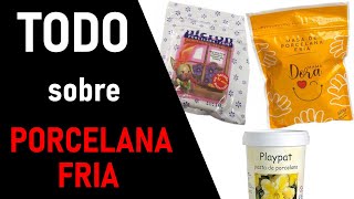 💥 QUE es la PORCELANA FRIA todos CONSEJOS TIPS que debes saber para modelar COLD PORCELAIN [upl. by Swainson3]