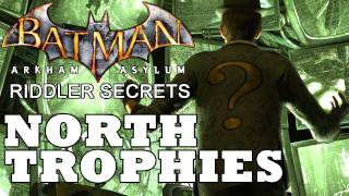 Batman Arkham Asylum North Trophy Locations [upl. by Idarb986]