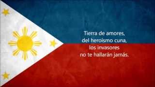 The Philippine National Anthem in EspañolEnglish amp Tagalog [upl. by Benson]